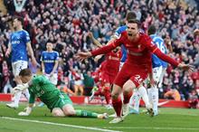 روبرتسون ليفربول ايفرتون 2022