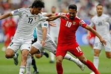 النتخب الاردني و المنتخب العراقي
