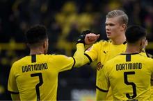 هالاند-وسانشو-لاعبا-بوروسيا-دورتموند-الألماني