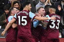 وست هام ينتصر على ضيفه مانشستر يونايتد